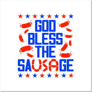 God Bless The SaUSAge Posters and Art